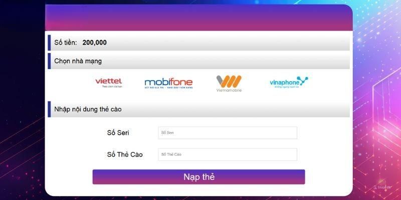 Nạp Tiền QQ88 - Quy Trình Hướng Dẫn Hiệu Quả Cho Newbie 7 Hướng dẫn quy trình các bước nạp tiền QQ88 bằng thẻ cào