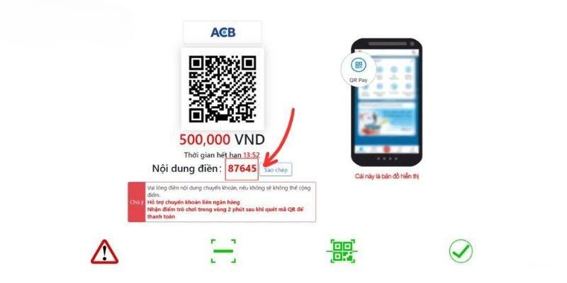 Nạp Tiền QQ88 - Quy Trình Hướng Dẫn Hiệu Quả Cho Newbie 5 Người tham gia cần nhập mã giao dịch vào nội dung chuyển tiền QQ88